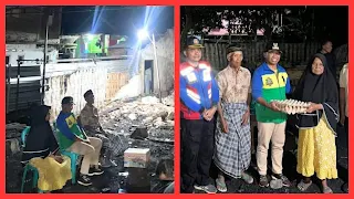 Pjs. Bupati Sumbawa Kunjungi Korban Kebakaran di Dusun Praya, Desa Kalimango, Kecamatan Alas