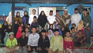 Diserahkan Bantuan Hibah Untuk Panti Asuhan Al-Mizan Kecamatan Lopok