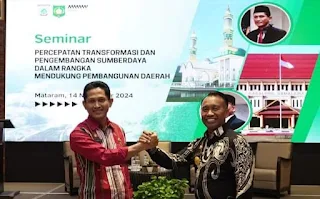 Percepat MoU Transformasi Pembangunan Daerah, Sumbawa danKSB Kolaborasi Gelar Seminar