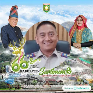 Keluarga Besar Kantah/BPN Sumbawa Mengucapkan Dirgahayu Kabupaten Sumbawa ke 66
