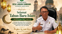 Keluarga Besar Desa Labuan Sumbawa Mengucapkan Selamat Tahun Baru Islam 1 MUHARRAM 1448 Hijriah