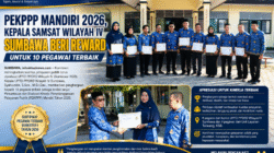 PEKPPP Mandiri 2026, Kepala Samsat Wilayah IV Sumbawa Beri Reward untuk 10 Pegawai Terbaik