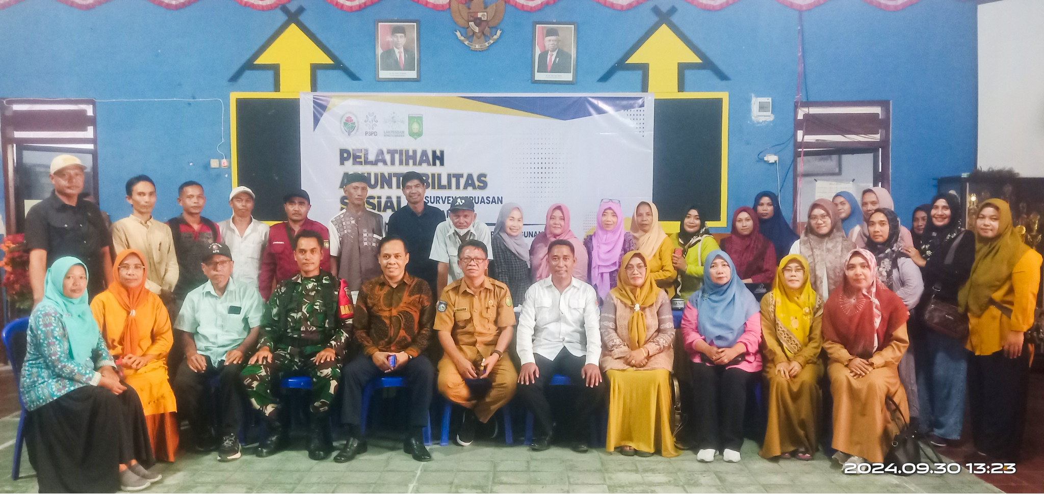 Lakpesdam Gelar Pelatihan Akunsos di Desa Labuhan Sumbawa