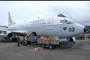 Pesawat TNI AU, Angkut Personel dan Bantuan Logistik ke Mamuju Sulbar