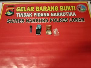 Satres Narkoba Lobar Berhasil Bekuk KKP Saat Tunggu Pembeli Narkoba