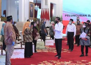 Presiden Jokowi Luncurkan Bantuan Tunai Tahun 2021 se-Indonesia