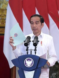 Presiden Jokowi Serahkan 584.407 Sertifikat Hak Atas Tanah secara Virtual