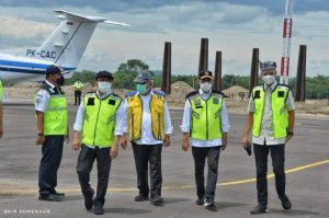 Menhub Tinjau Pembangunan Bandara Ngloram