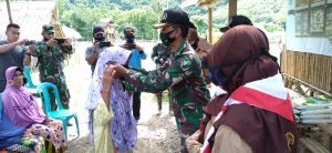 Baksos Dan Pembagian Masker Warnai Latihan Dasar Kepemimpinan MAN I Bersama Kodim 1628/SB