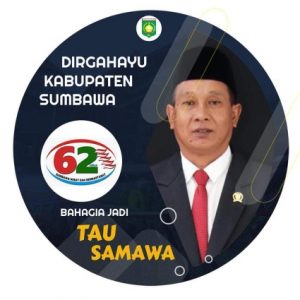 F-PDI Perjuangan DPRD Kab. Sumbawa Edy Syahriansyah Mengucapkan Dirgahayu  Ke-62 Kab. Sumbawa