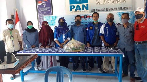 Inilah Pesan Ketua DPD PAN Sumbawa Untuk Kader