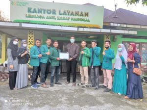 BEM STIT AL WASHLIYAH BINJAI GALANG DANA GABUNGAN BANTU KORBAN BENCANA ALAM SULBAR DAN KALSEL