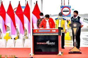 Resmikan Jalan Tol Sumsel, Presiden Jokowi: Bakauheni ke Palembang Kini Hanya 3,5 Jam Perjalanan