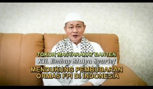 Tokoh masyarakat Provinsi Banten : Pembubaran FPI Itu Kewenangan Pemerintah
