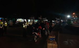 Putus Mata Rantai Penyebaran Covid-19, Ditlantas Polda Banten gelar Patroli Beri Himbau Protkes