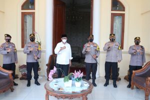 Gubernur Banten Sambut Hangat Kunjungan Kerja Kapolda Banten Irjen Dr. Rudy Heriyanto