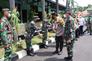Perkuat Sinergitas TNI-Polri, Kapolda Banten Silaturahmi Ke Makorem 064/MY