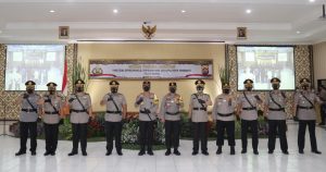 Kapolda Pimpin Sertijab PJU Polda Banten Dengan Prokes Yang Ketat
