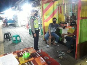 Diakhir Pekan, Ditlantas Polda Banten Lakukan Patroli Tekan Penyebaran Covid-19 di Terminal Pakupatan