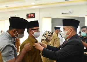 Bupati Batu bara Melantik 81 Pejabat Eselon
