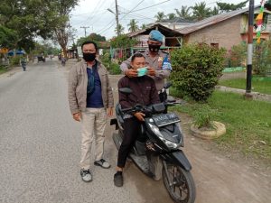 Operasi Yustisi, Polsek Tanjung Beringin Himbau Masyarakat Patuhi Prokes