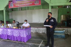Anev GKTM Minggu Ke III Polres Sergai Meeting Zoom & Rapat Penanganan Konflik Perkebunan SRA dan masyarakat