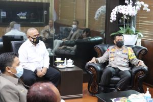 Jalin Sinergitas, Kapolda Banten Terima Kunjungan dari Perbakin Provinsi Banten