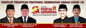 F-Gerindra DPRD Kab. Sumbawa Syarifuddin Mengucapkan Dirgahayu Partai Gerindra Ke – 13