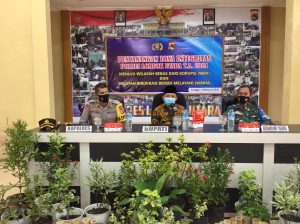 Polres Lotara lounching Pencanangan Zona Integritas Menuju WBK dan WBBM