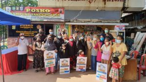 Kampung Tangguh Jaya RW 04 Kel Mangga Dua Selatan dukung Program Jakarta Bermasker