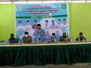 Membangkitkan Semangat Kemasjidan, Brigade Masjid Ke-II DPK BKPRMI Kecamatan Wampu Lakukan Pelatihan