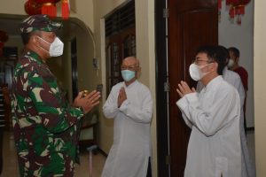 Danrem 162/WB Imbau Perayaan Imlek Taati Prokes Covid-19