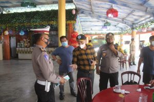 Ops Yustisi Ke Objek Wisata, Polres Sergai Ingatkan Pengunjung Patuhi Prokes