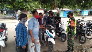 Tim 3 Koramil 1608-01/Rasanae beri Edukasi 3M, 3T, dan Penyakit Komorbid