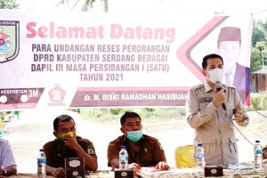 Ketua DPRD Sergai gelar Reses Perseorangan Masa Persidangan I Tahun 2021