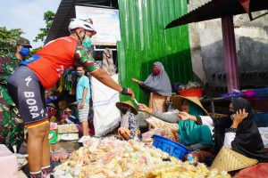 Sambut HUT Korem 162/WB Ke-60, WBCC Gelar Gowes Peduli Covid-19