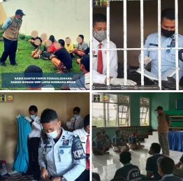 Tim SATOPS-PATNAL Geledah Kamar Hunian Lapas Sumbawa