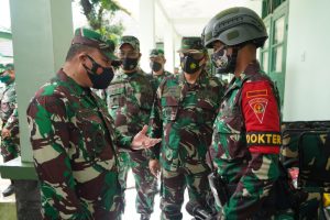 Asops Panglima TNI Nyatakan, Batalyon Infanteri 742/SWY Siap Melaksanakan Tugas Pamtas RI-RDTL.
