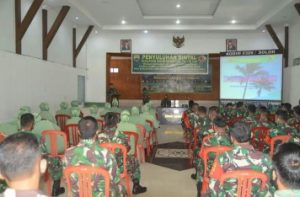 Jajaran Kodim 0309/Solok, Terima Penyuluhan Bintal TW I