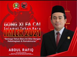 Ketua DPRD Sumbawa Abdul Rafiq: Selamat Tahun Baru IMLEK 2021