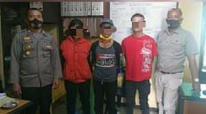 Gerak Cepat Kapolsek Raya Pimpin Penangkapan Tiga Pelaku Curas Yang Meresahkan Warga
