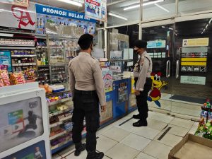 Patroli Rutin Sat Sabhara Polres Batu Bara, Sampaikan Prokes di Wilayah Hukum Polsek Indrapura