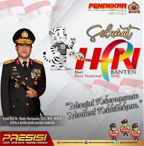 Hari Pers Nasional, Kapolda Banten Ajak Insan Pers Rajut Keberagaman
