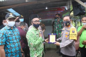 Kapolres Sergai Resmikan Desa Melati II Perbaungan Menjadi Kampung Tangguh
