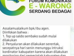Diduga Korda Sembako Sergai Menyebar Berita Hoaks, Ketua FKeSB : Harus Berani Tanggung Jawab Kerugian Agen e-Warong