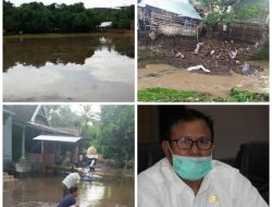 Luapan Banjir Genangi Pemukiman Warga, Komisi II DPRD Sumbawa Desak Pemda Bangun Tanggul Pengamanan