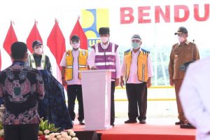 Perkuat sektor Pertanian & Industri, Presiden Jokowi Resmikan Bendungan Sindangheula