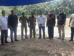 Ketua Komisi D DPRD Sumut, Delpin Barus ST Sidak Galian C Ilegal di Kecamatan Sipispis