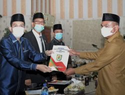 Bupati Sergai Darma Wijaya Sampaikan Nota Pengantar LKPJ Tahun 2020