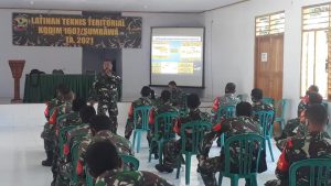 Asah Kemampuan Babinsa, Kodim 1607/Sumbawa Gelar Latihan Teknis Teritorial